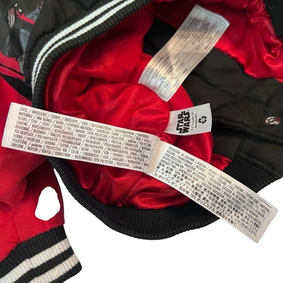 Disney Store Star Wars Kylo Ren Toddler Varsity Jacket Size 2 - Picture 8 of 8